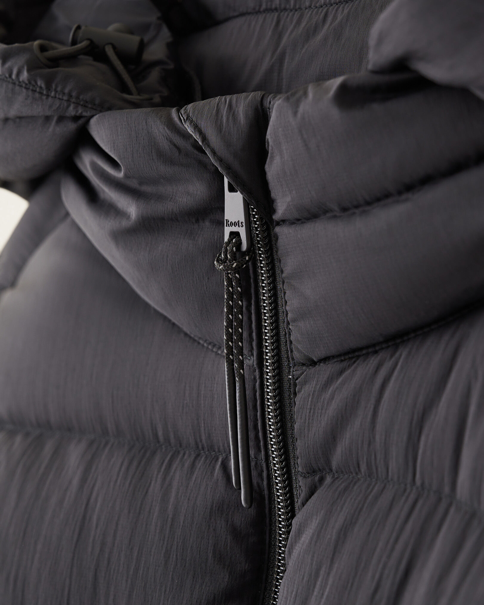Roots long packable jacket store