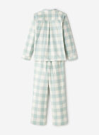 Womens Plaid Pajama Set