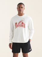 T-shirt à manches longues décontracté Beaver Canoe pour homme 