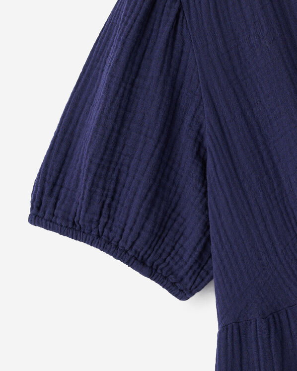 Isla Cotton Gauze Tea Dress