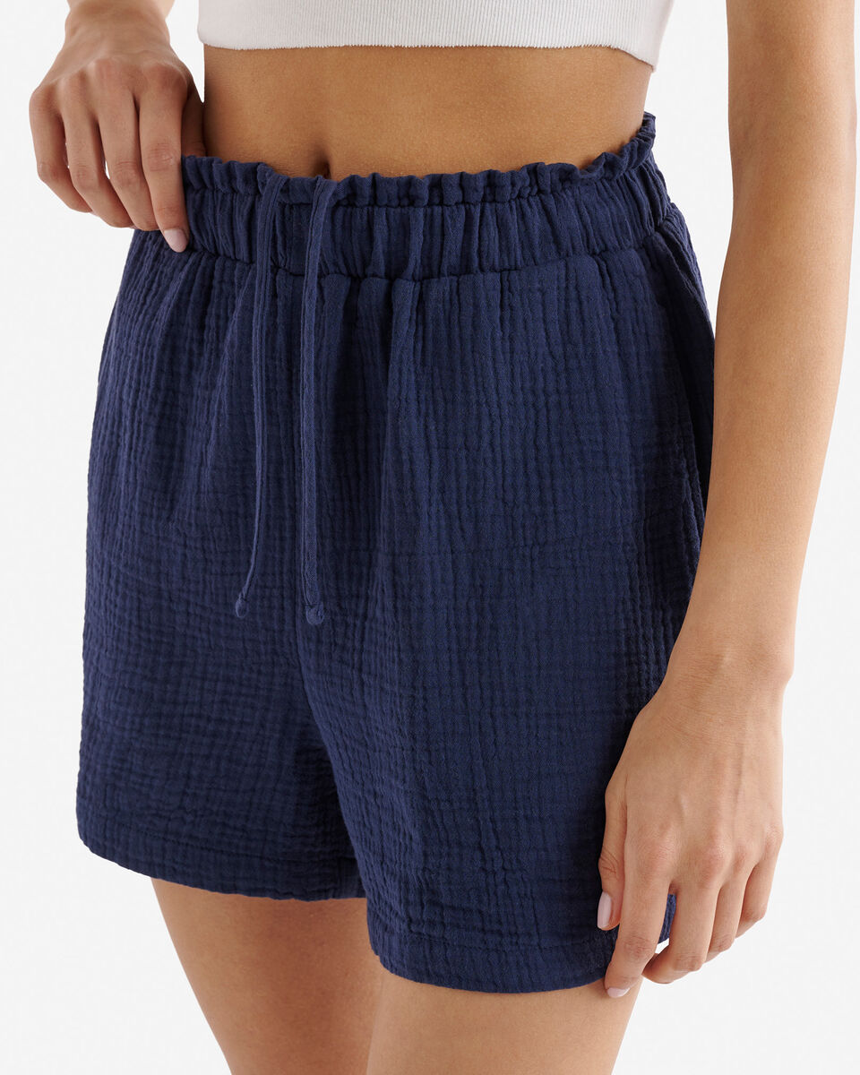Short 3,5 po en gaze de coton Isla 
