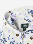 Toddler Floral Full Zip Hoodie