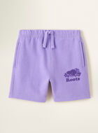 Short original en molleton ton-sur-ton pour tout-petits  