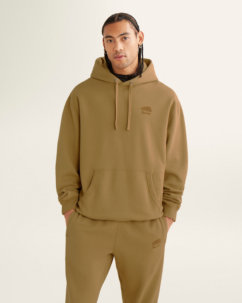 Organic Cooper Beaver Relaxed Hoodie