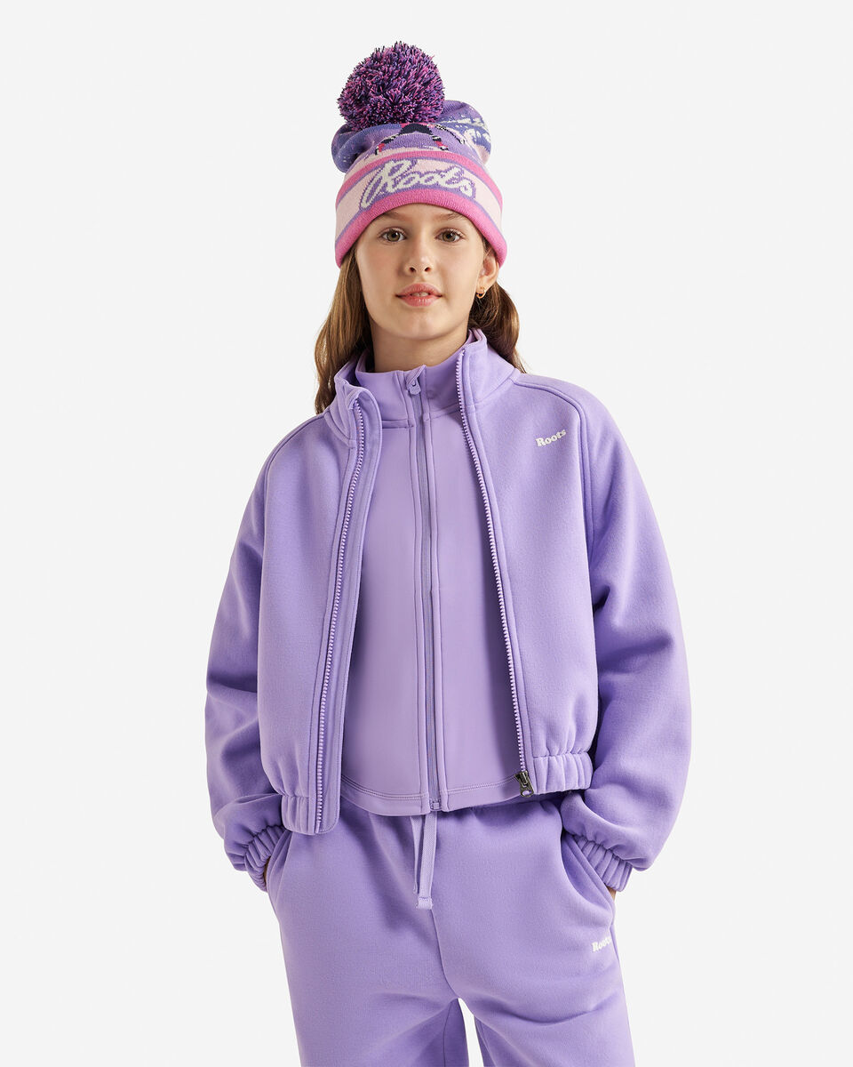 Blouson d’athlétisme bouffant en molleton Nuage pour enfants