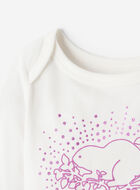 Baby Cooper Glitter Long Sleeve Bodysuit
