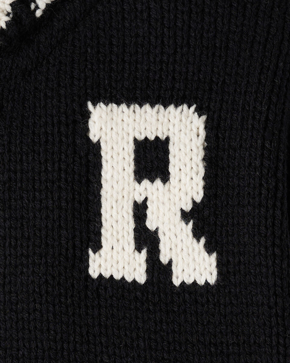 Baby Roots Knit Varsity Jacket
