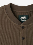 Waffle Long Sleeve Henley