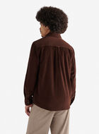 Chemise de travail en velours côtelé
