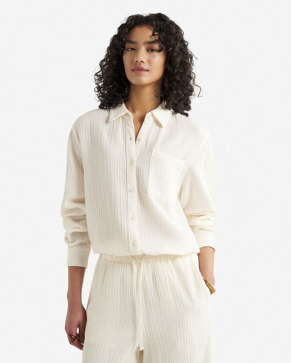 Chemise en gaze de coton Isla