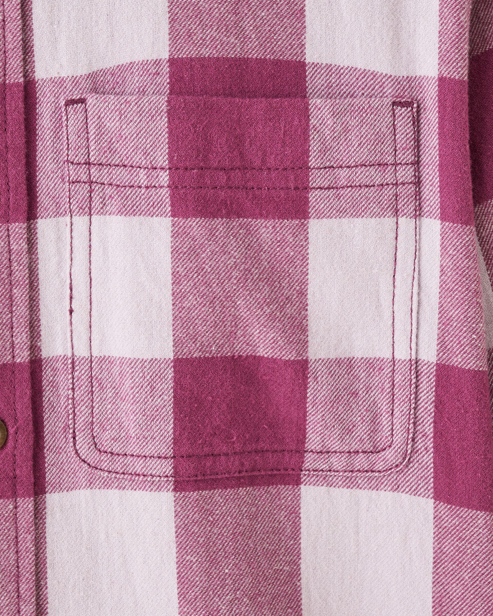 Kids Relaxed Park Plaid Shirt