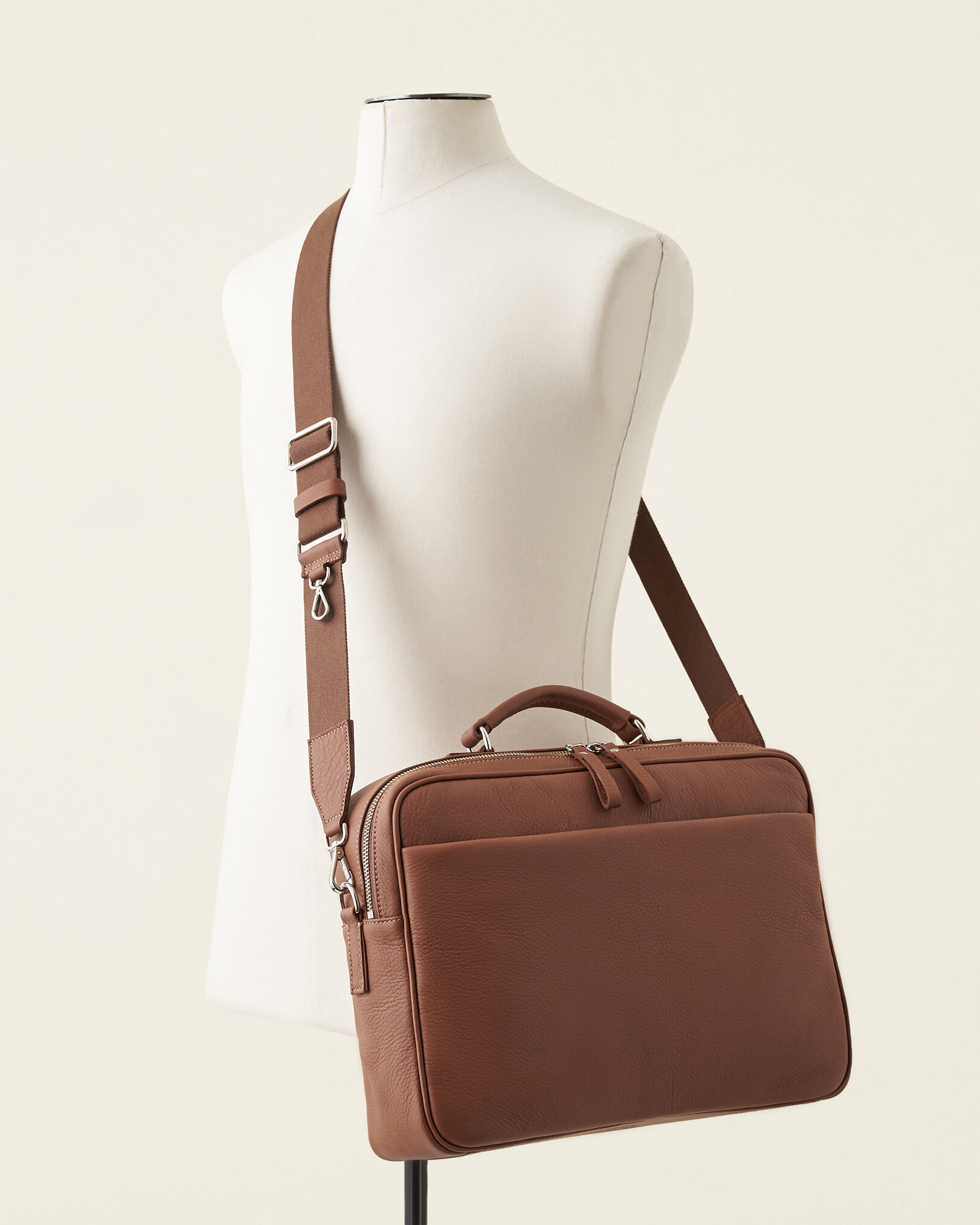 Freedom Laptop Bag Cloud Briefcases and Messengers Roots