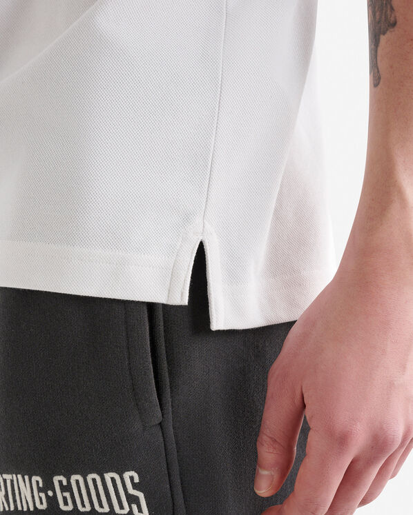 Polo sport en coton piqué