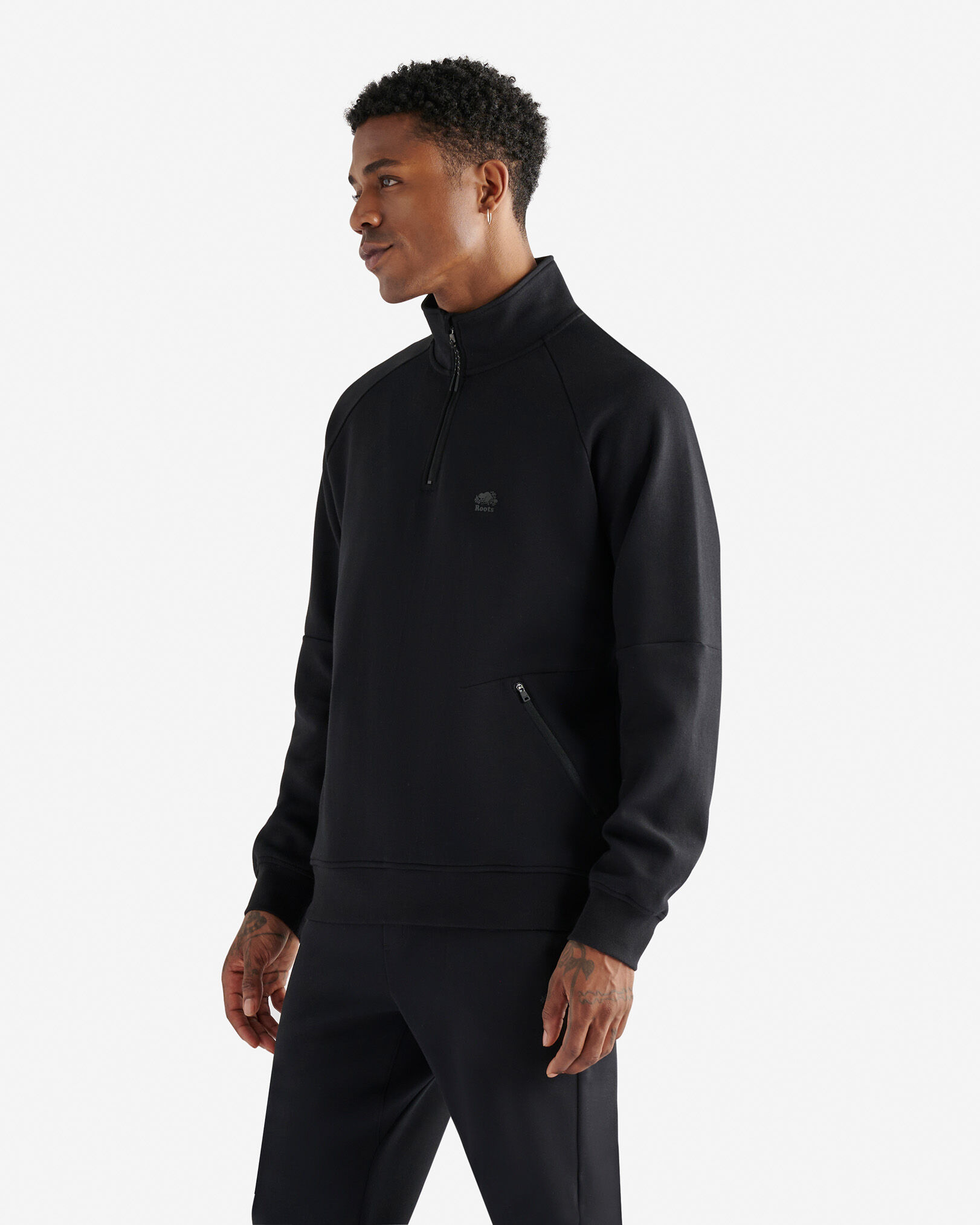 Recover Half Zip Stein