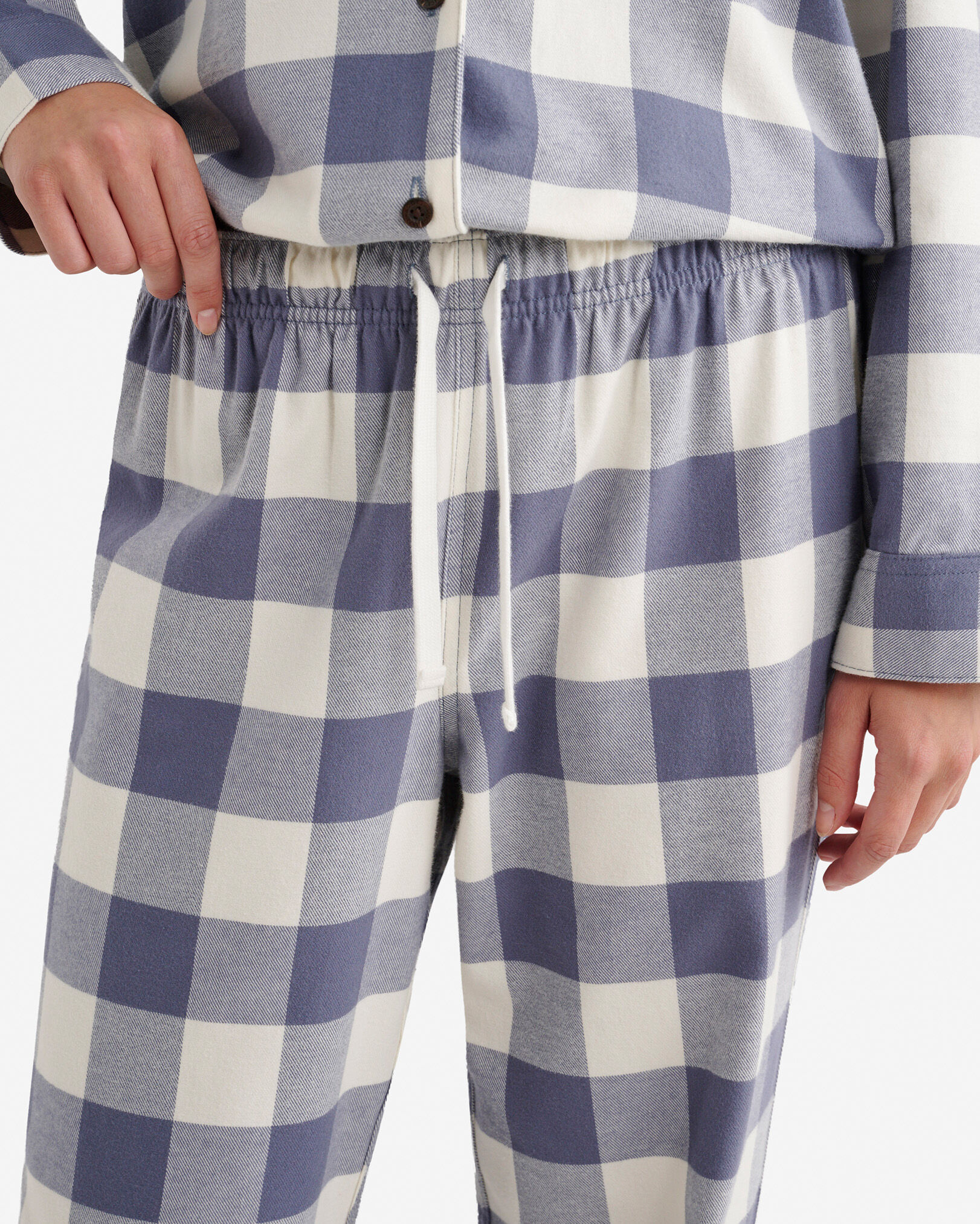 Womens Plaid Pajama Set