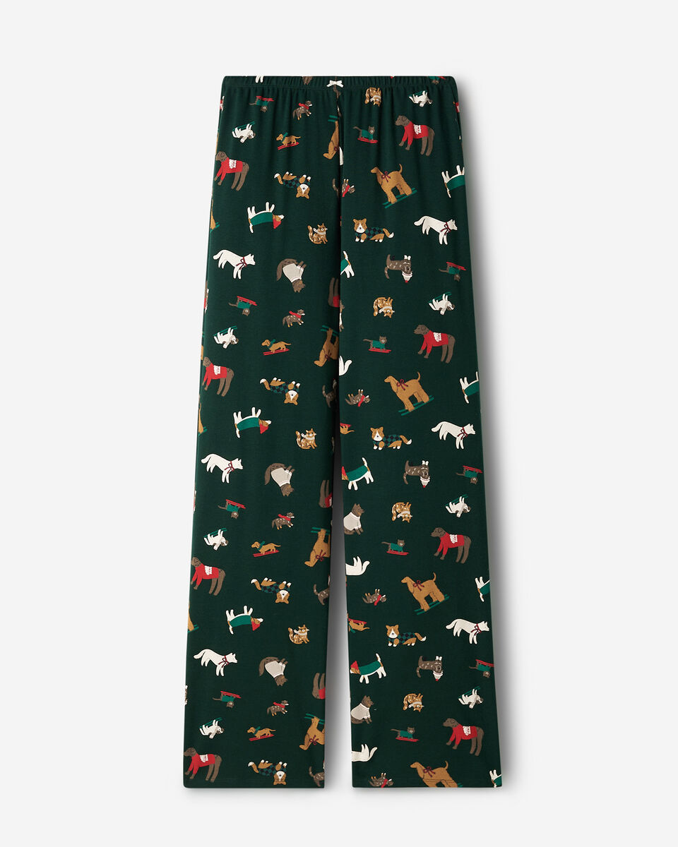 Pantalon de pyjama festif pour femme