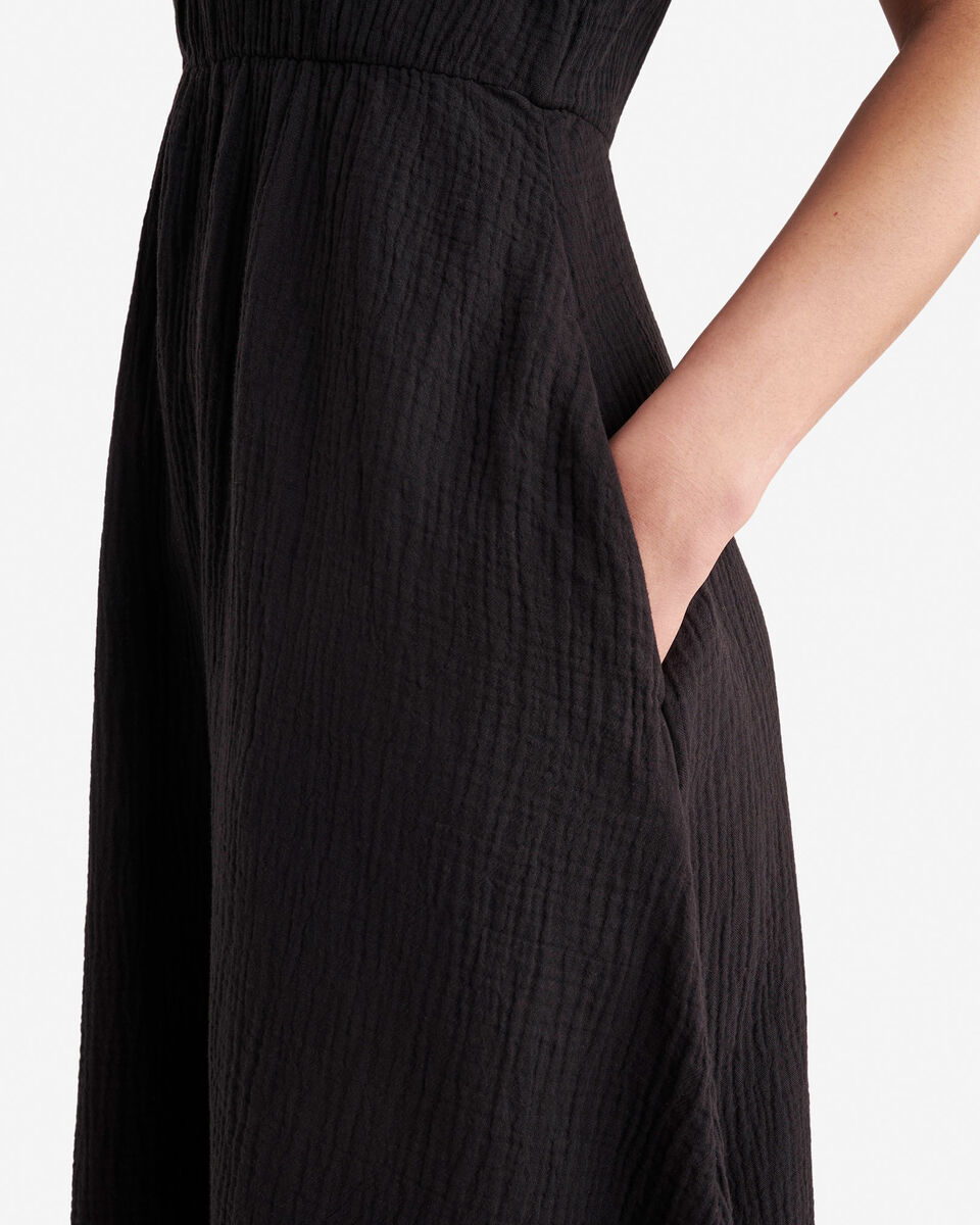 Isla Cotton Gauze Tea Dress