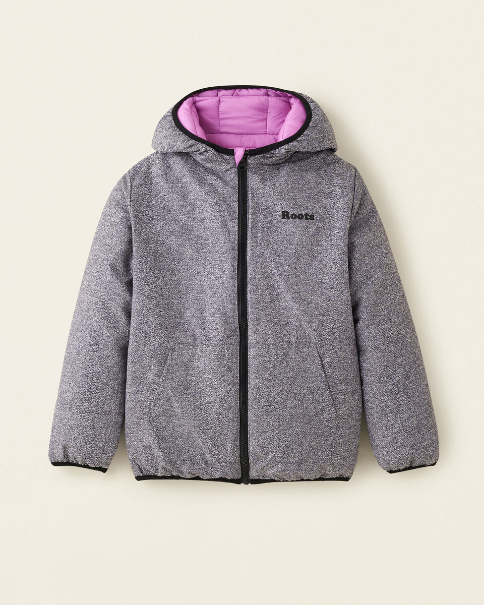 Kids Roots Reversible Puffer Jacket