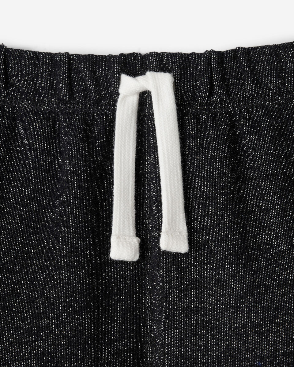 Pantalon original ajusté en molleton de coton bio pour enfants