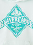 Kids Beaver Canoe Relaxed Hoodie