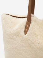 Shearling Carryall Tote