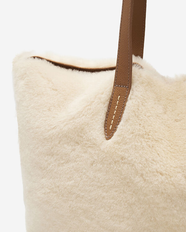 Shearling Carryall Tote