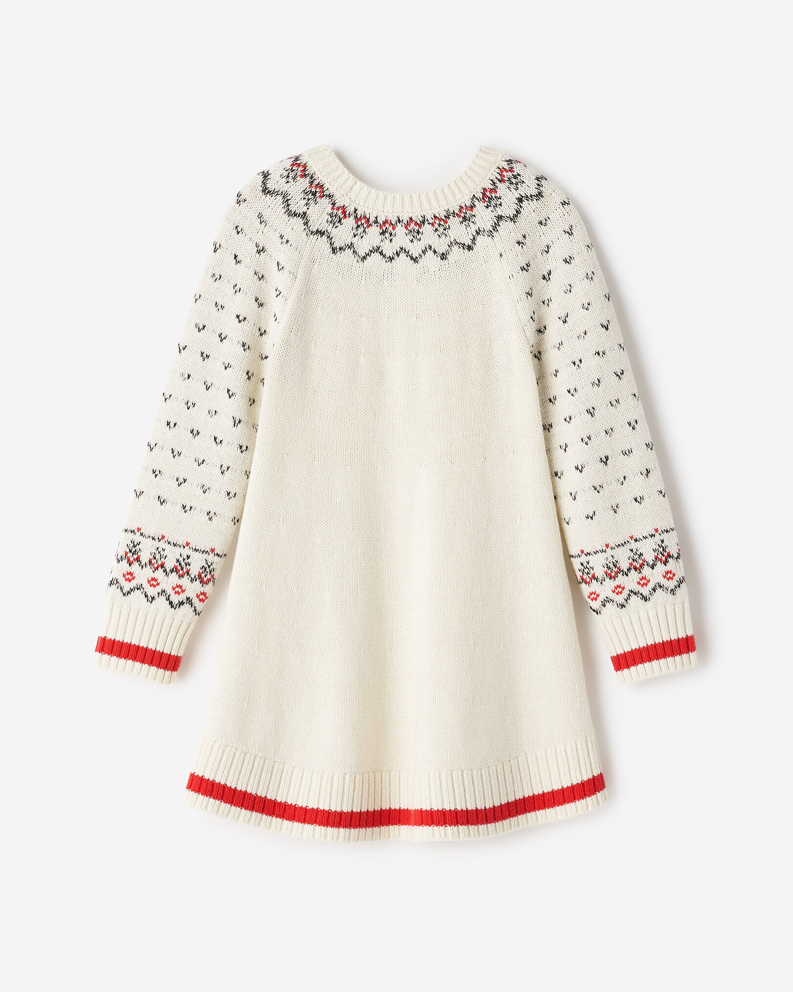 Robe Fair Isle Cabane pour toutes-petites