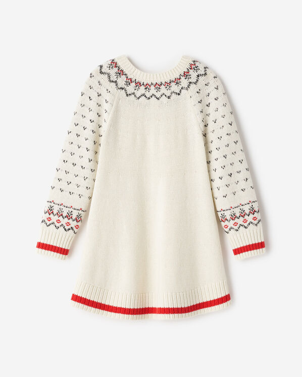 Toddler Girls Cabin Fair Isle Dress