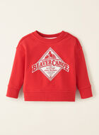 Baby Beaver Canoe Relaxed Crew Sweatshirt