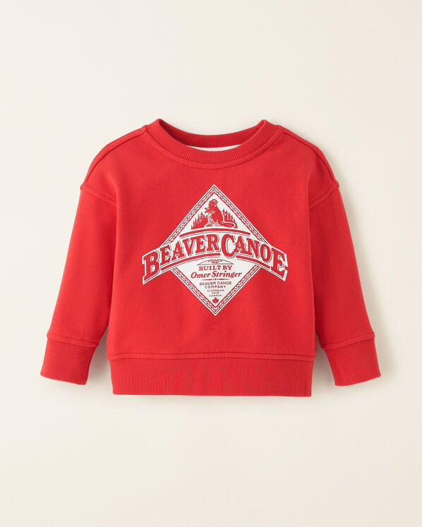 Baby Beaver Canoe Relaxed Crew Sweatshirt