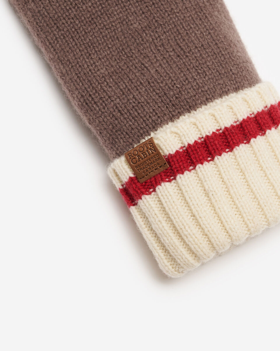 Mitaines &agrave; rabat Cabane Nordic Stripe pour adulte