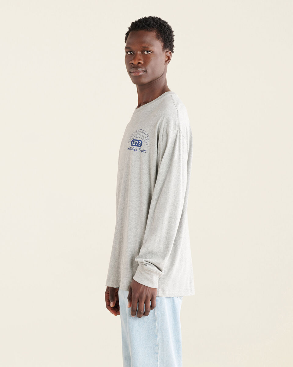 Mens Athletics Dept Relaxed Long Sleeve Tshirt Graphic Tshirts Roots