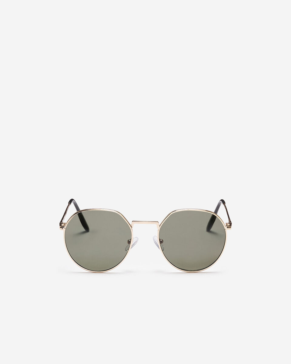 Womens Metal Round Modified Sunglasses