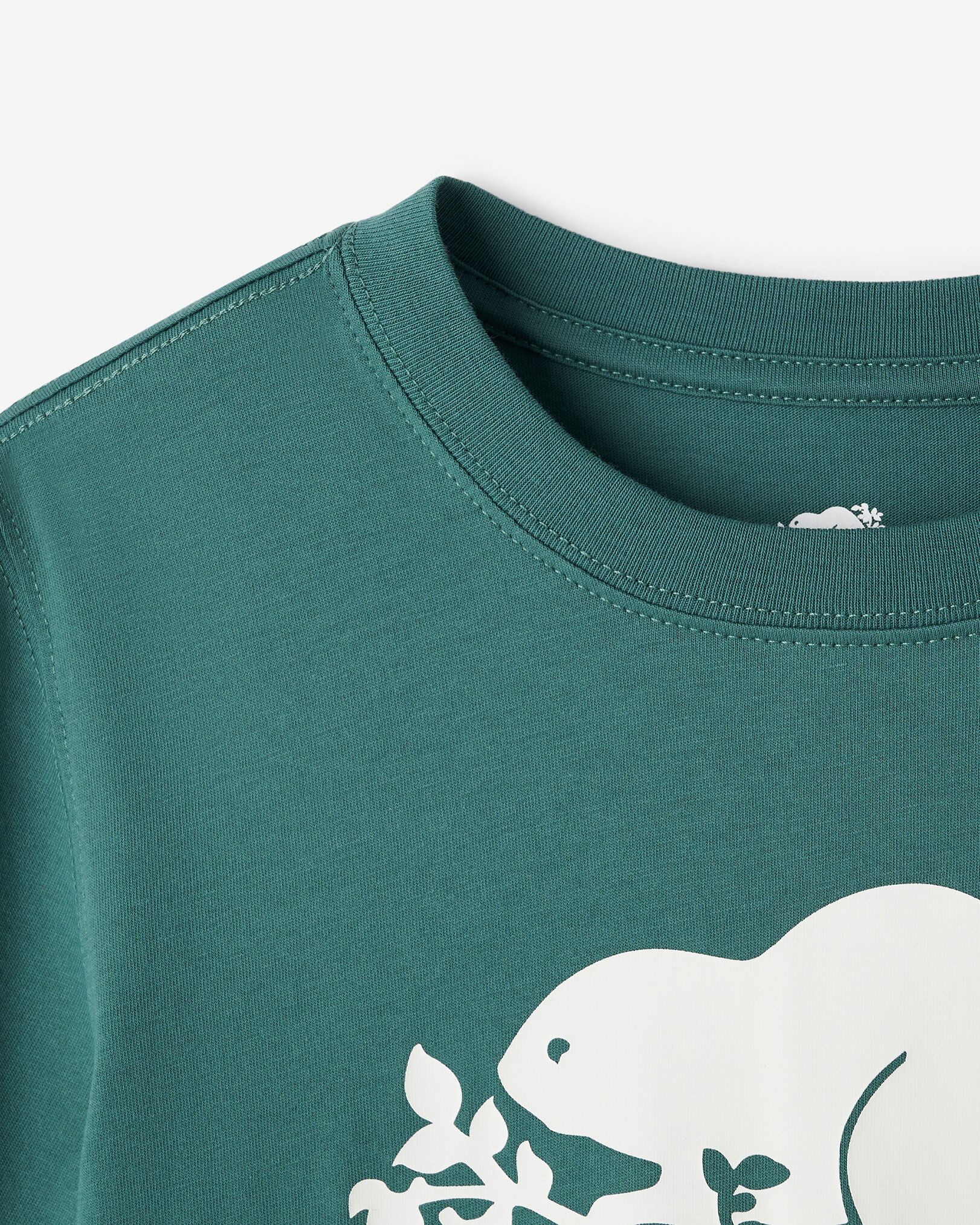T-shirt original Cooper le castor en coton bio pour enfants