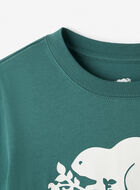 T-shirt &agrave; manches courtes en coton bio Cooper pour enfants