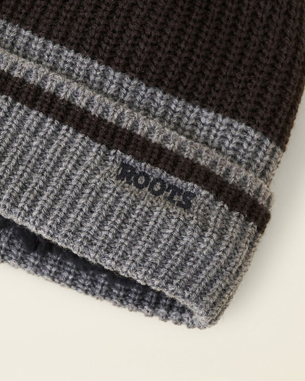 Tuque à rayure Cabane pour enfants