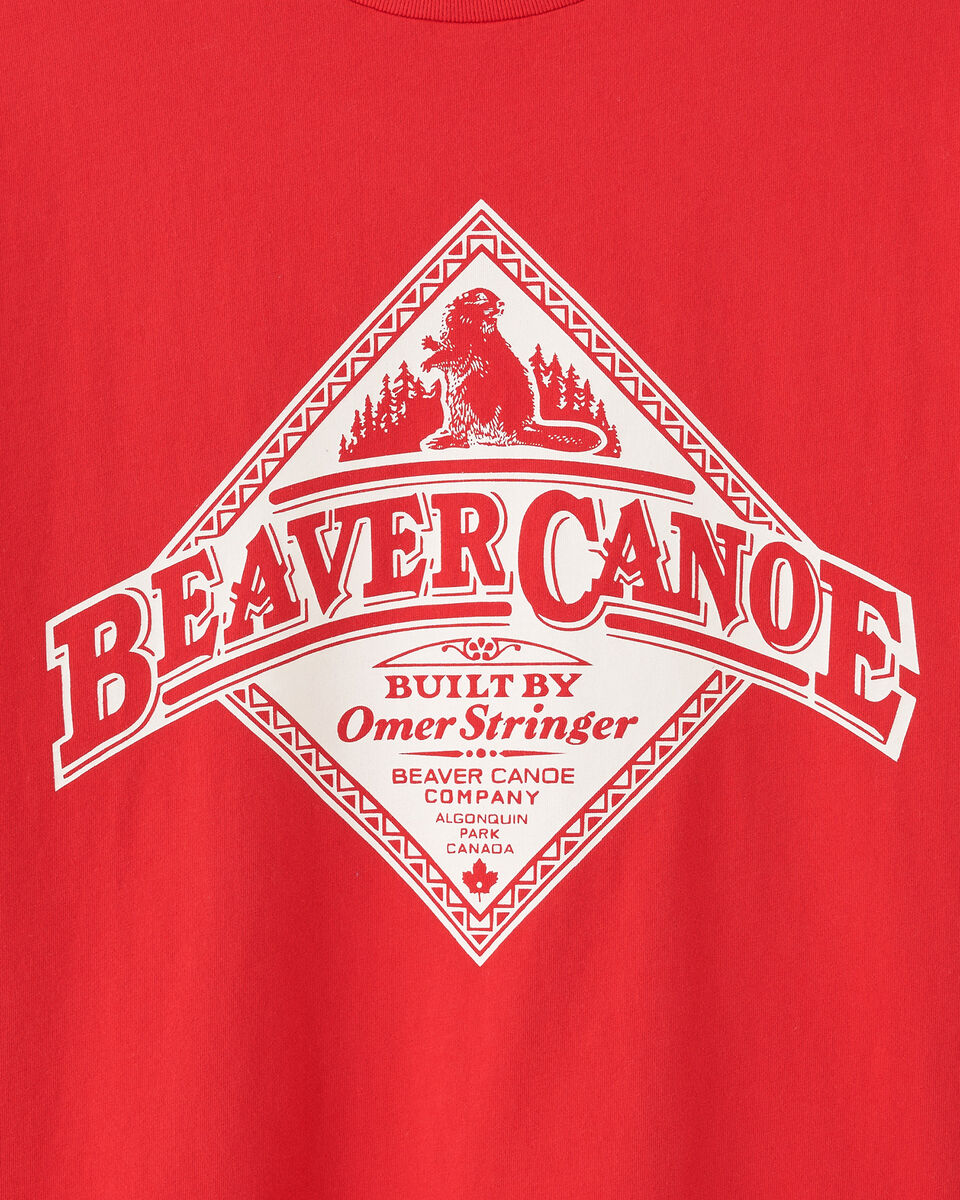 T-shirt décontracté Beaver Canoe pour homme 
