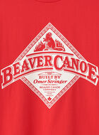 T-shirt décontracté Beaver Canoe pour homme 