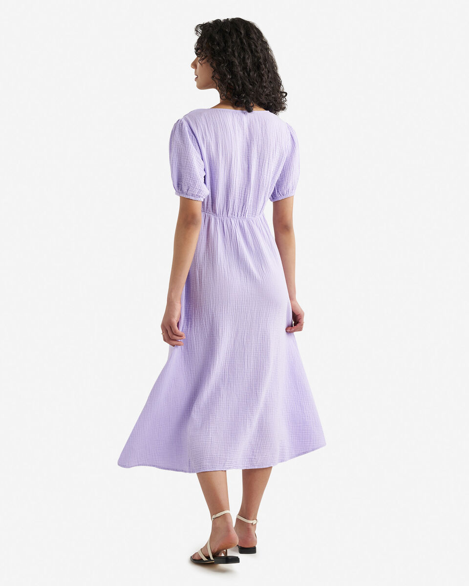 Isla Cotton Gauze Tea Dress