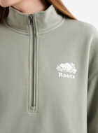 Organic Cooper Relaxed Half Zip Stein