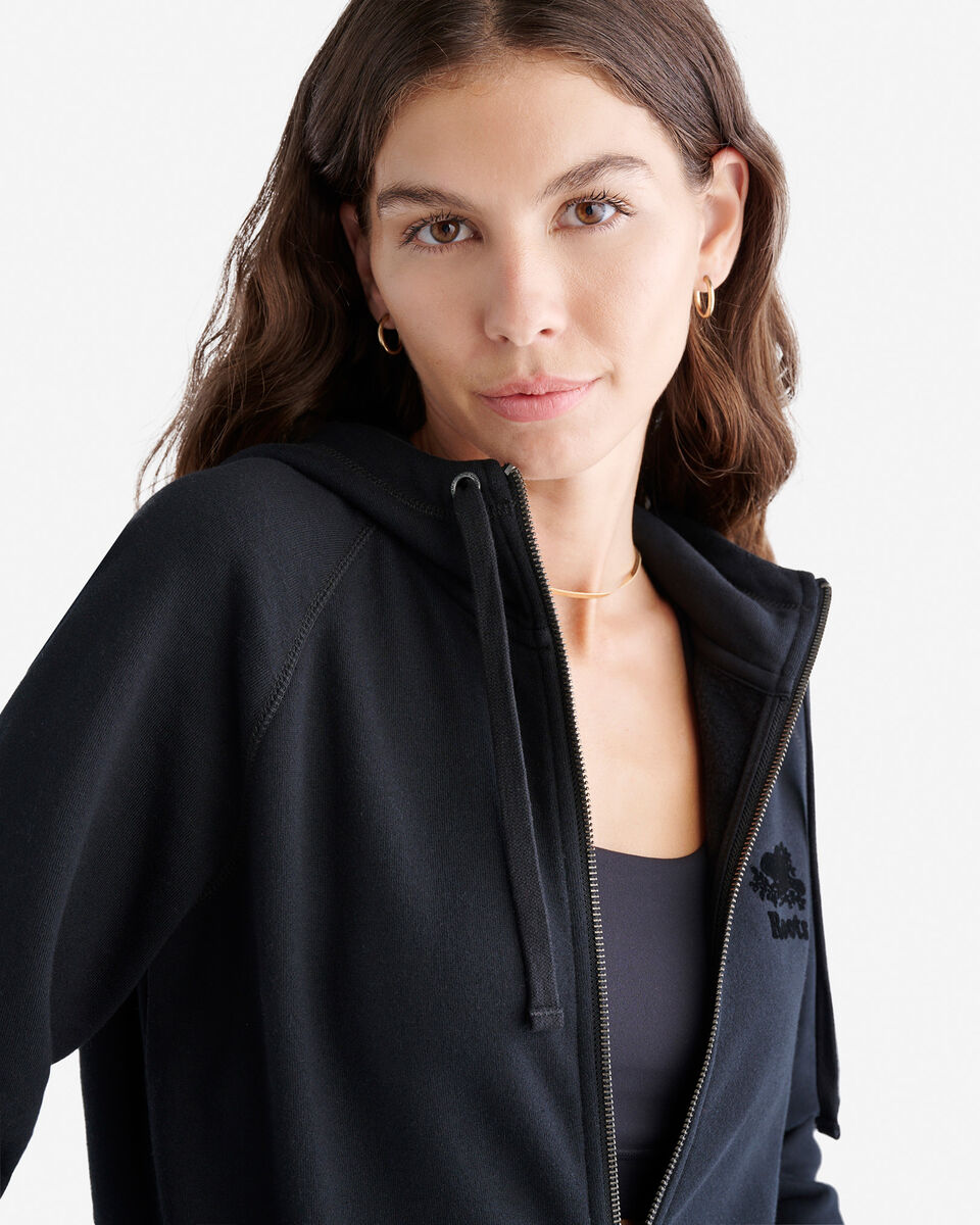 Organic Capri Full Zip Hoodie