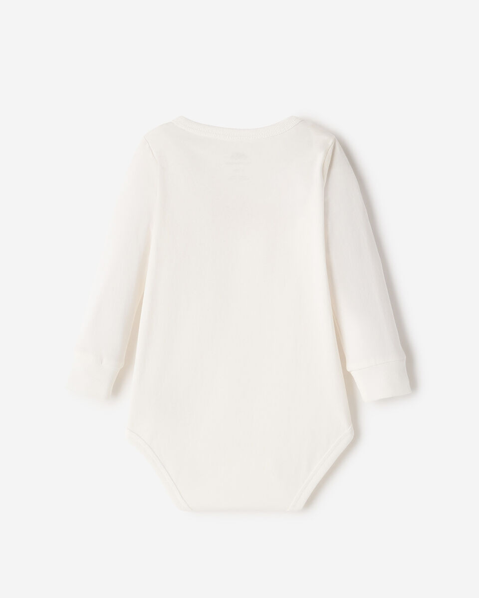Baby Organic Cooper Beaver Bodysuit