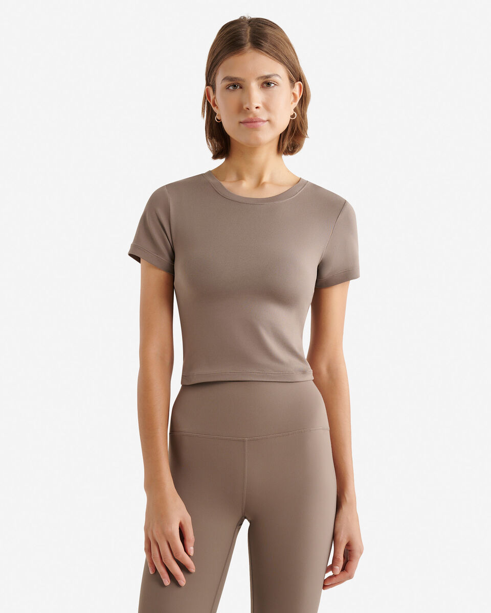 Renew Knit Crop T-Shirt