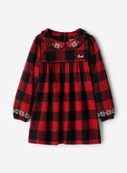 Toddler Girls Babydoll Park Plaid Dress