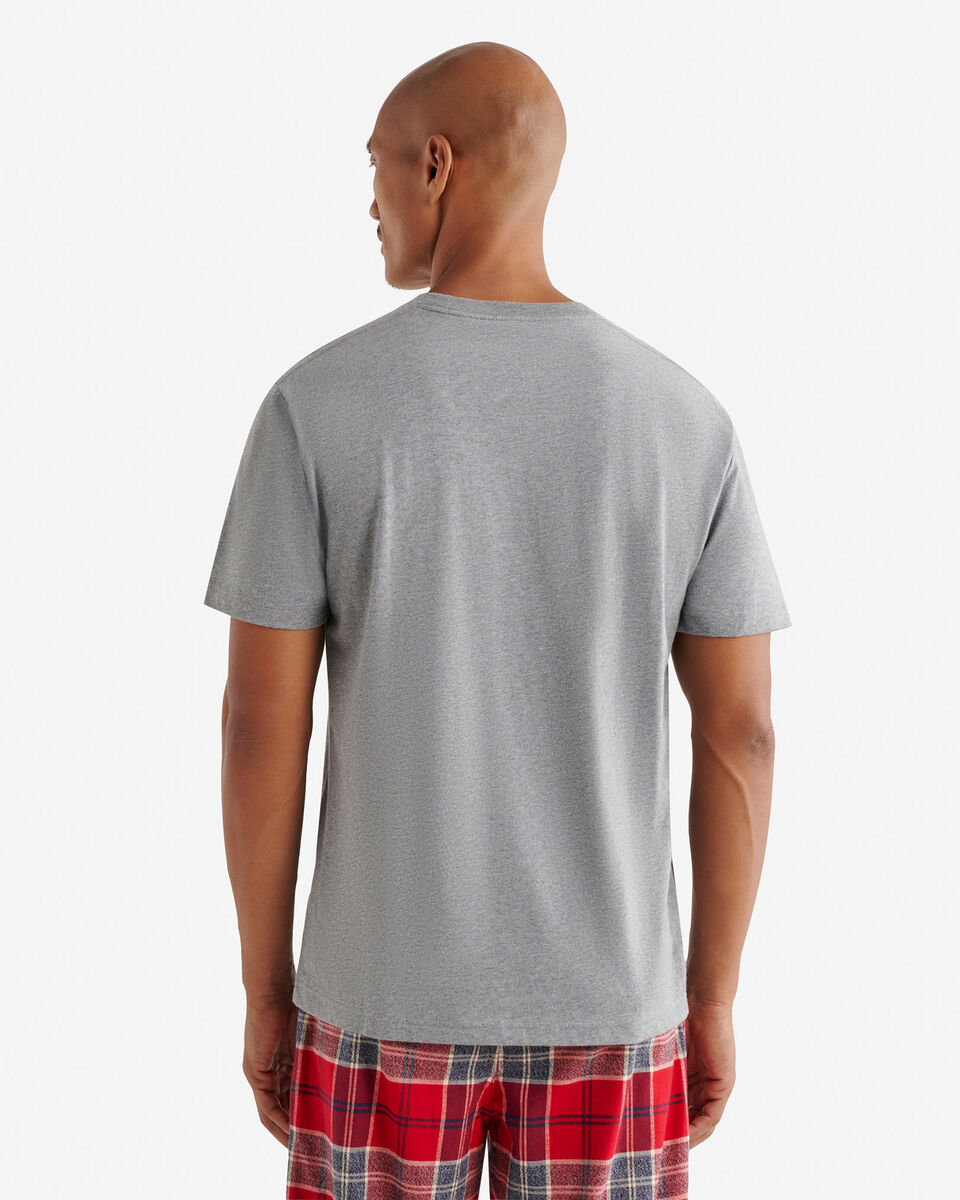 T-shirt Cooper à carreaux pour hommes