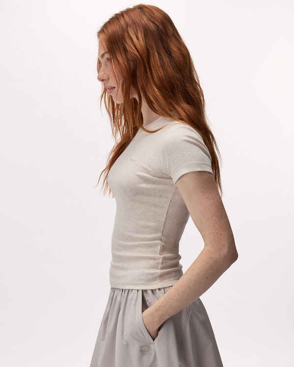 Roam Rib Fitted Short Sleeve Top
