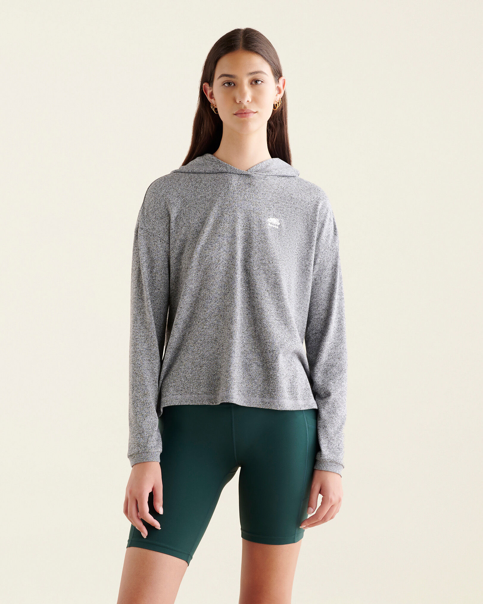 Womens hooded store tshirt