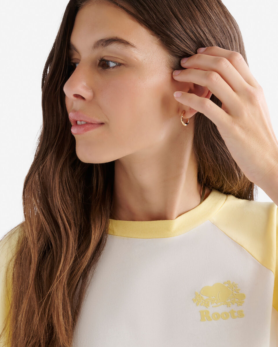 Womens Organic Cooper Baseball T-shirt