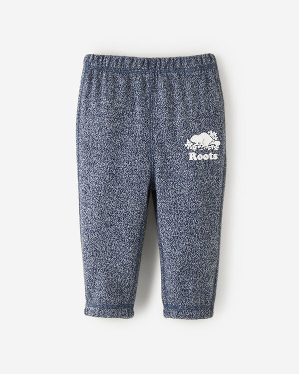 Pantalon original en molleton de coton bio pour bébés