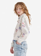 Cooper Floral Half Zip Stein
